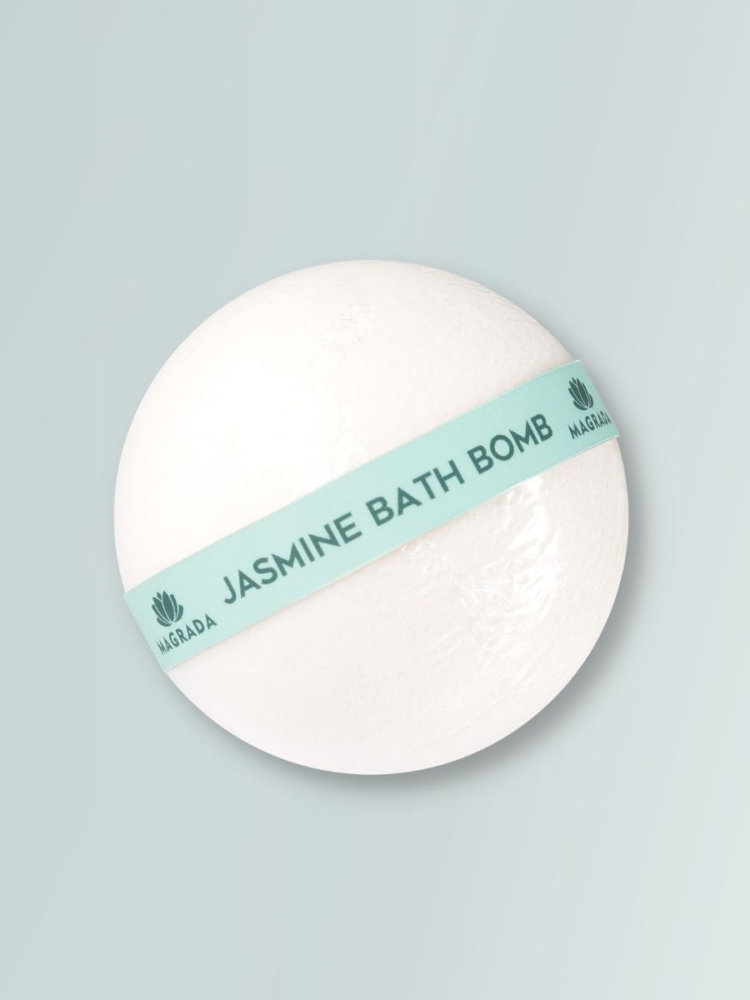 Divine Jasmine Bath Bomb With Vitamin E – Set of 4 Bombs - Image 2