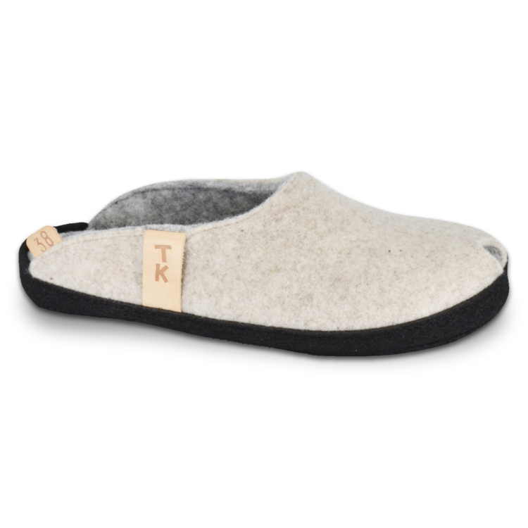 TOKU Brussels Slippers - Natural White - Image 4