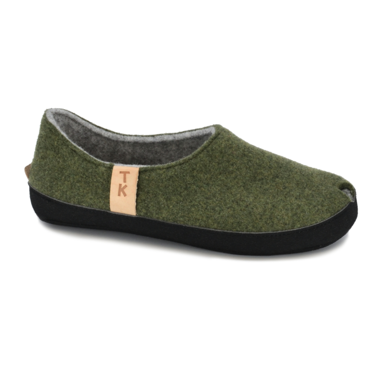 TOKU Budapest Slippers - Moss Green - Image 4