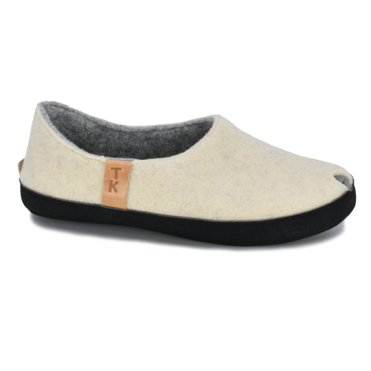 TOKU Budapest Slippers - Natural White - Image 4