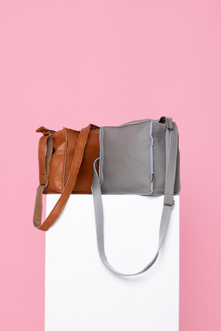 Folk 1 shoulder bag - Light Grey - Image 5