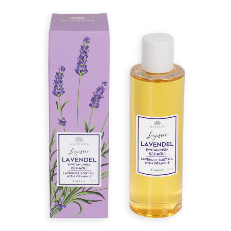 Lavender Body Oil With Vitamin E - 200 ml