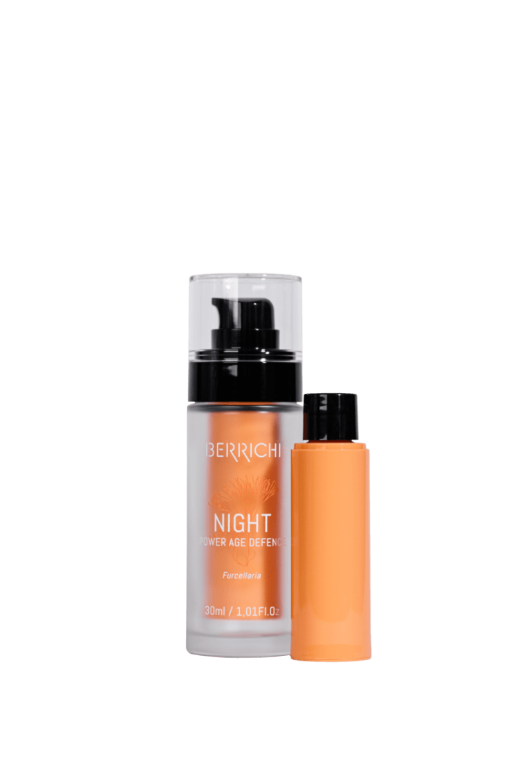 Night Cream NIGHT with replaceable refill bottle, 30ml - Image 4