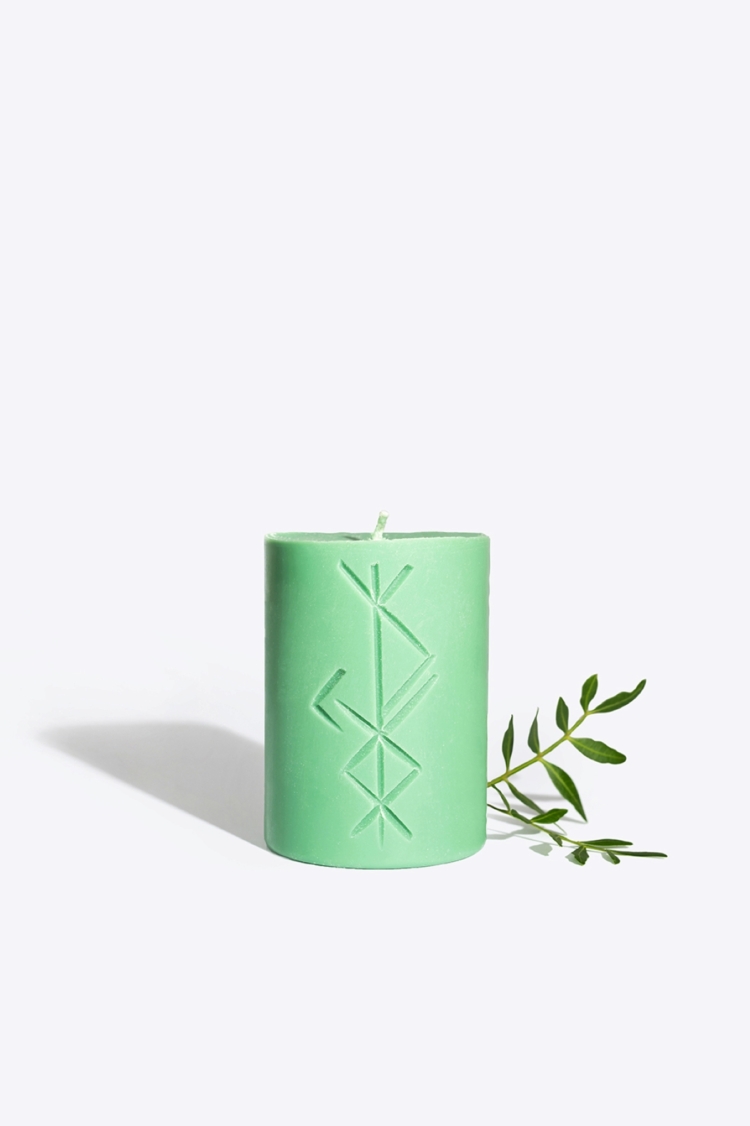 Rune candle FREYR - Image 2