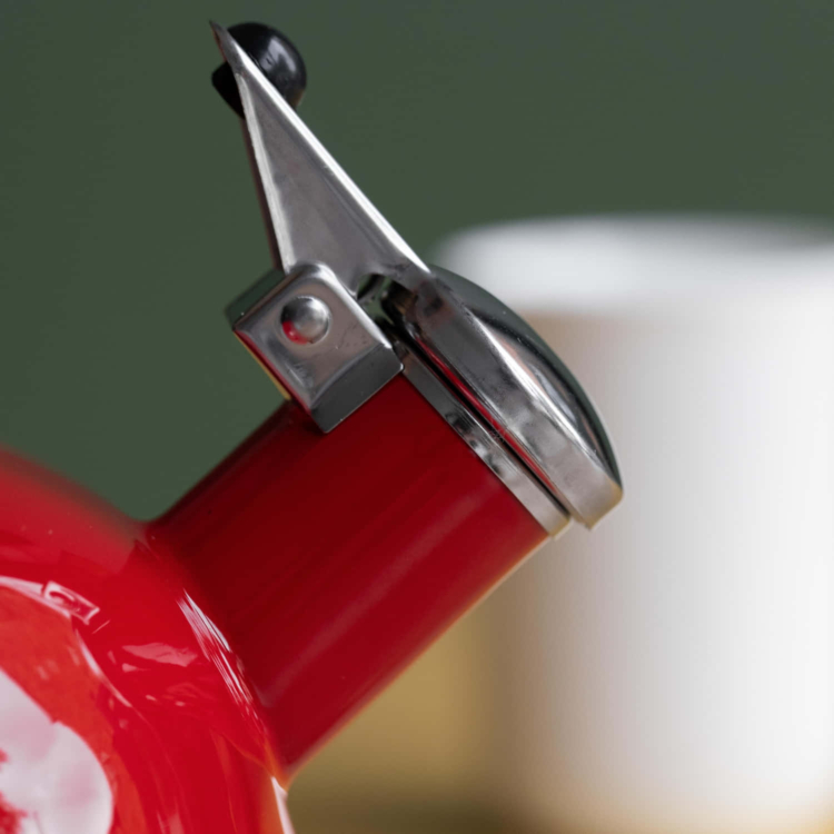 La Cafetière Kettle with Whistle - Red, 2 Liters - Image 5