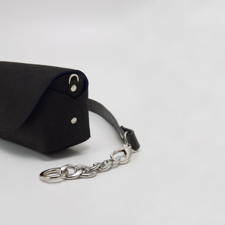 Handmade Leather Shoulder - Black - Image 7