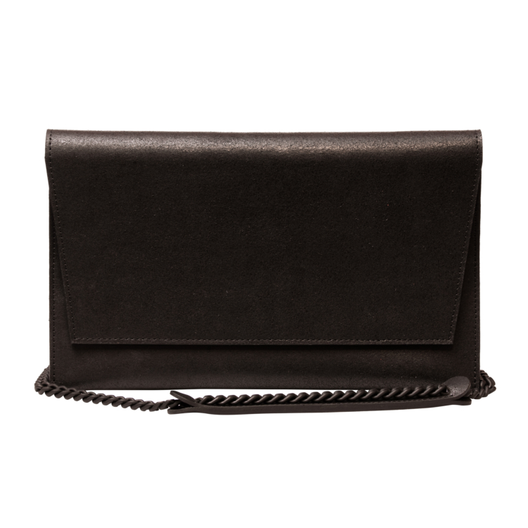 Chain Shoulder Bag - Black - Image 5