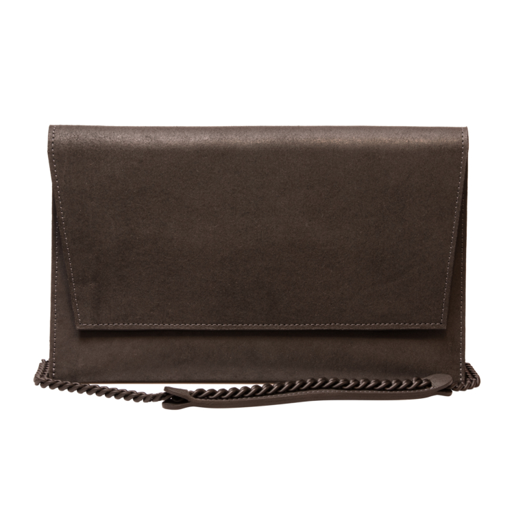 Chain Shoulder Bag - Black - Image 2