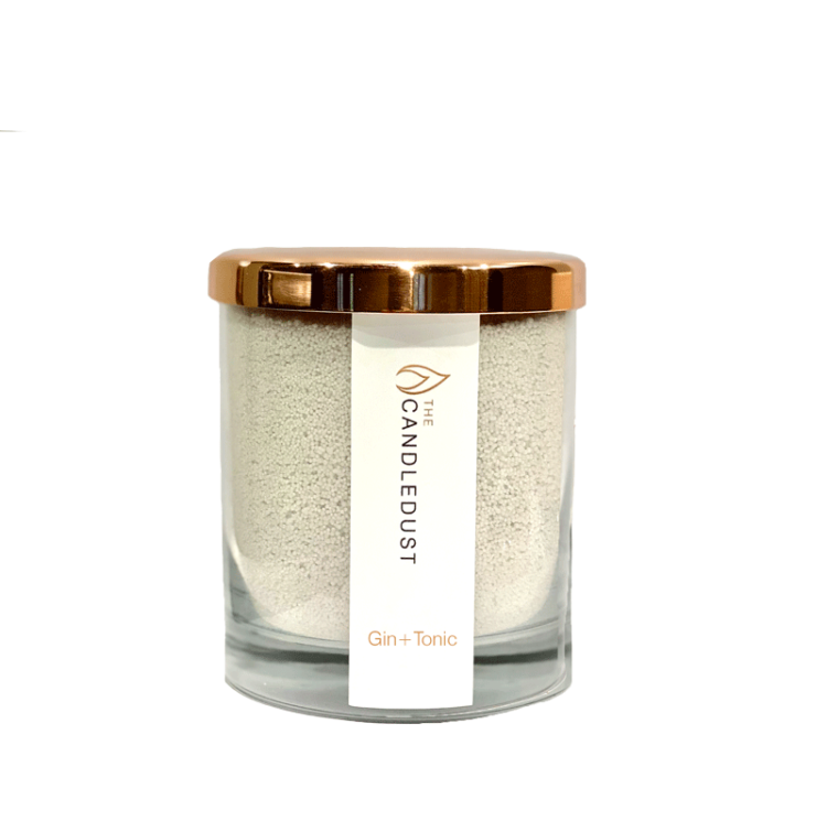 Powdered Powdered Candle in Glass - Gin+Tonic 160g