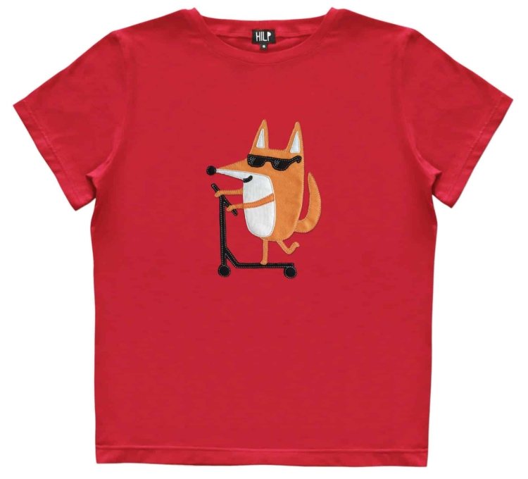 Women’s Scootering Fox T-Shirt - Image 2