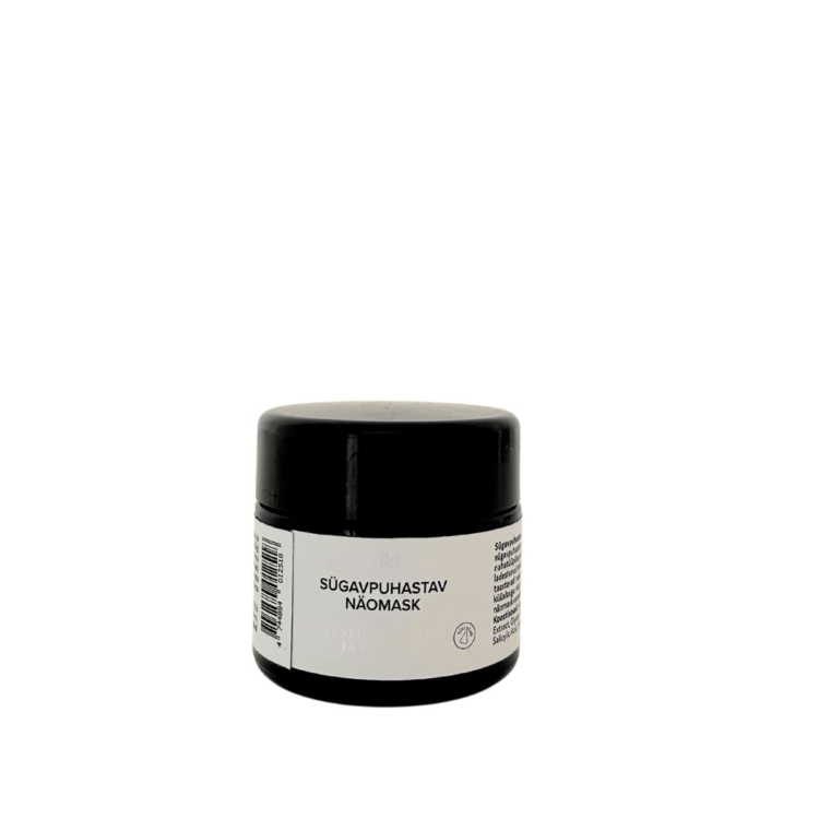 Deeply Cleansing Orange-Scented Face Mask with Black Garlic and Peat, 50ml - Image 2