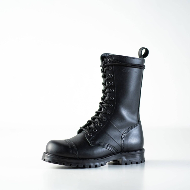 516 aka High Aviator Boots - Black - Image 5