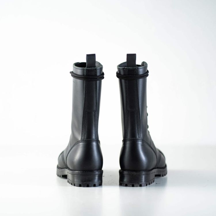 516 aka High Aviator Boots - Black - Image 7