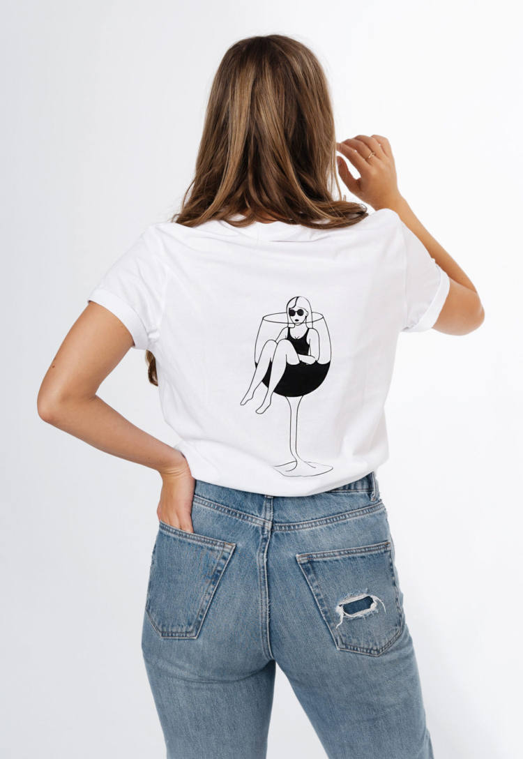 Mood: Need wine T-shirt - Image 3