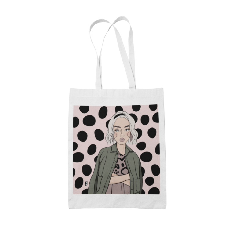 Tote Bag with Illustration - It's Not Me, It's You - Image 2