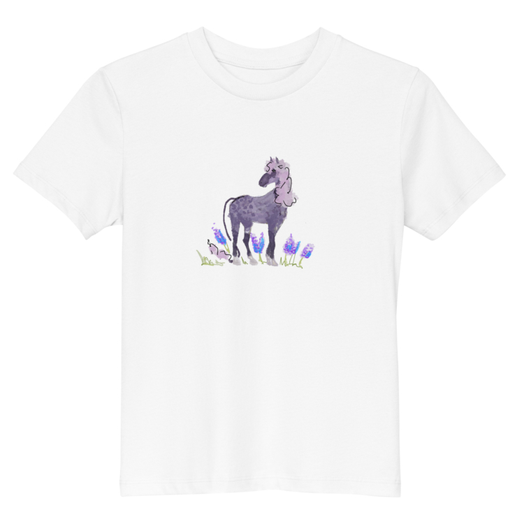 Kid`s Organic T-shirt "Horse"