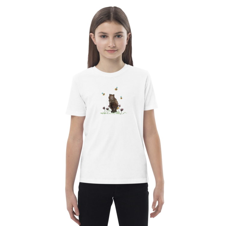 Kid`s Organic T-shirt "Bear" - Image 2