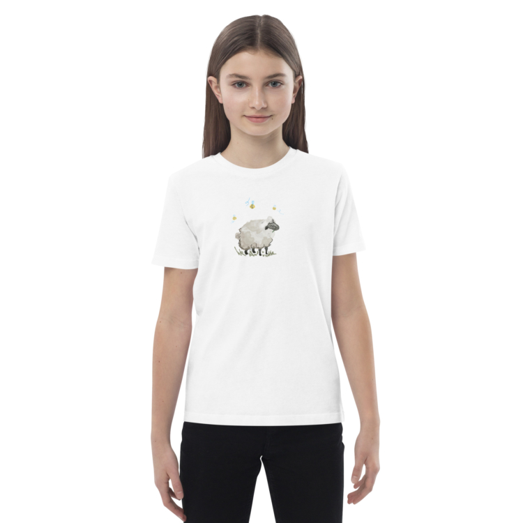 Kid`s Organic T-shirt "Sheep" - Image 2