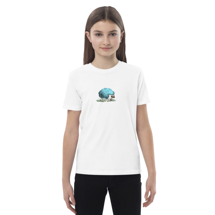 Kid`s Organic T-shirt "Hegdehog" - Image 2