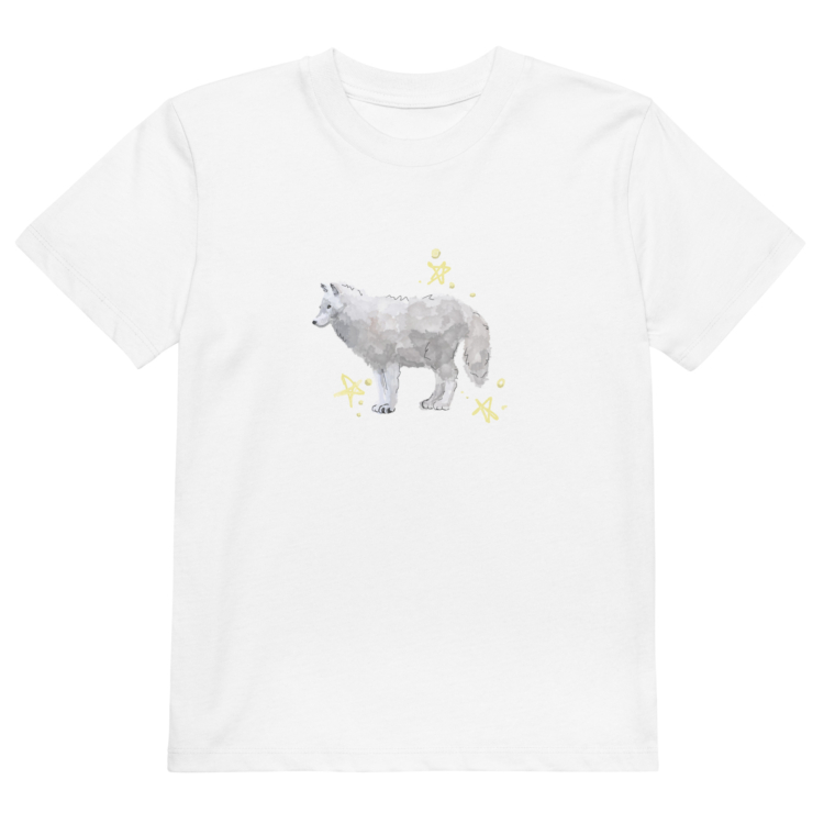 Kid`s Organic T-shirt "Wolf"