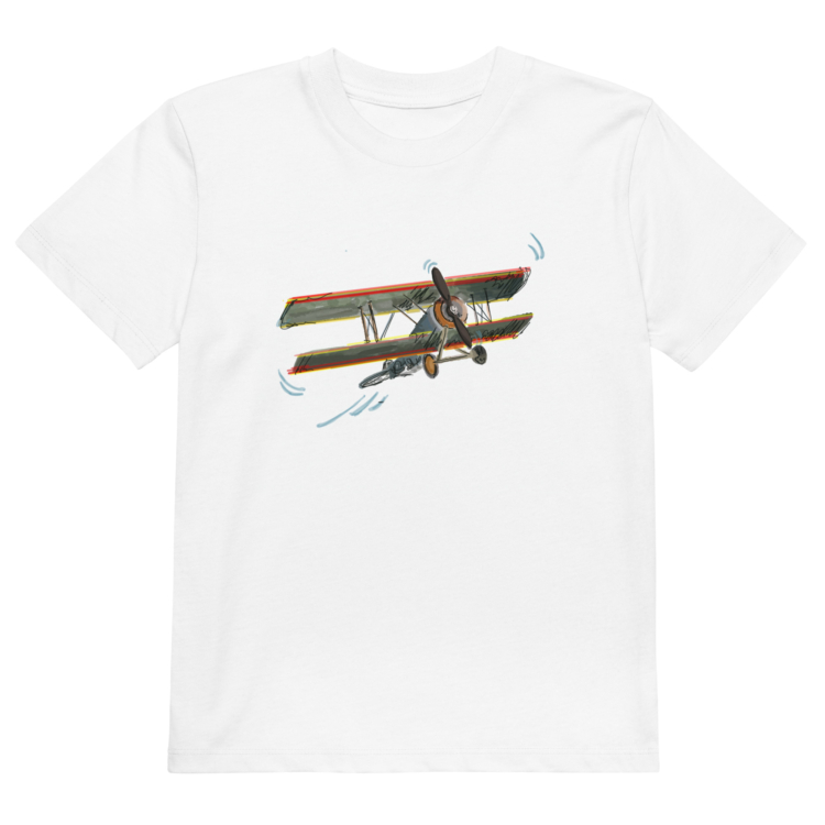 Kid`s Organic T-shirt "Plane"