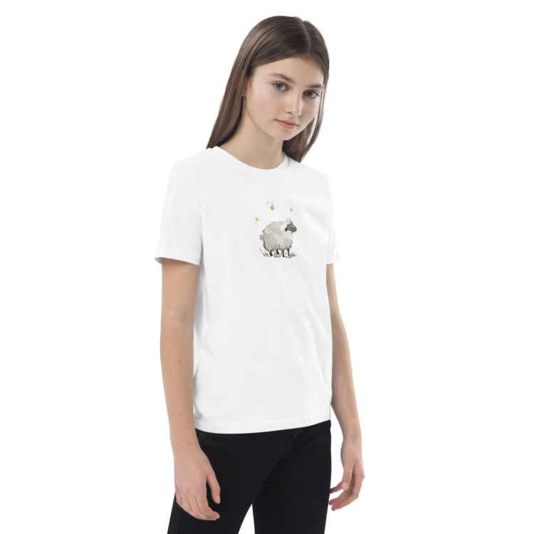 Kid`s Organic T-shirt "Sheep" - Image 3