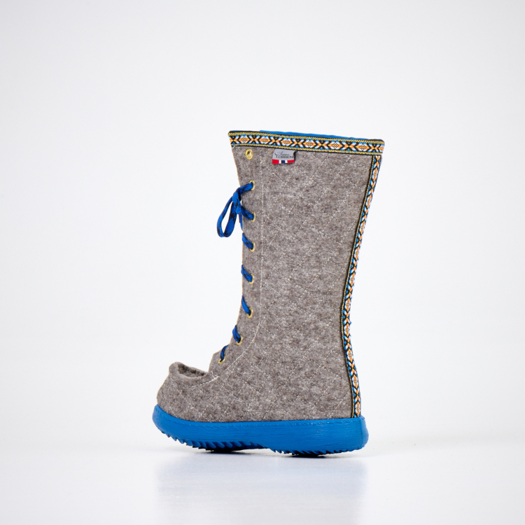 Polar Lobben Felt Boots - Grey - Image 3