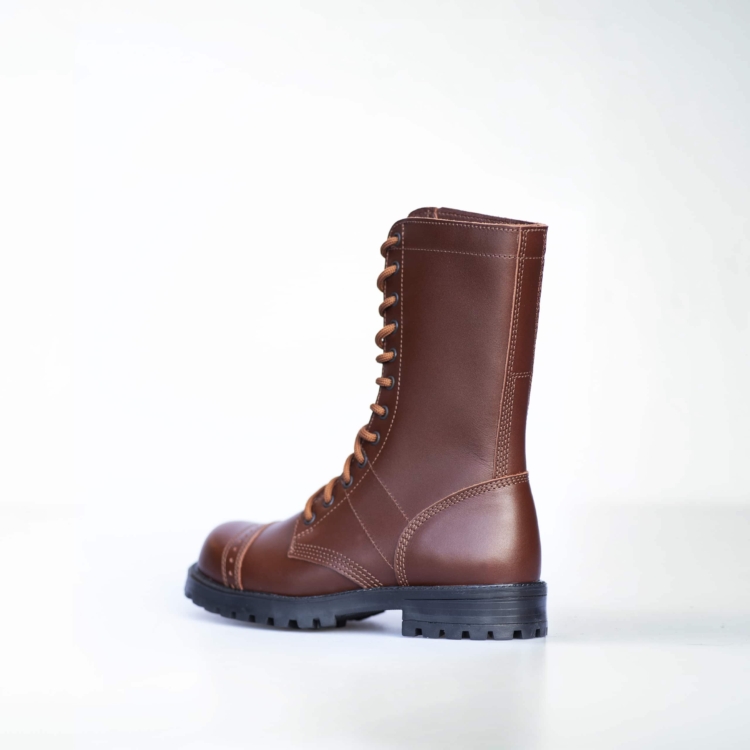 516 aka High Aviator Boots - Brown - Image 3