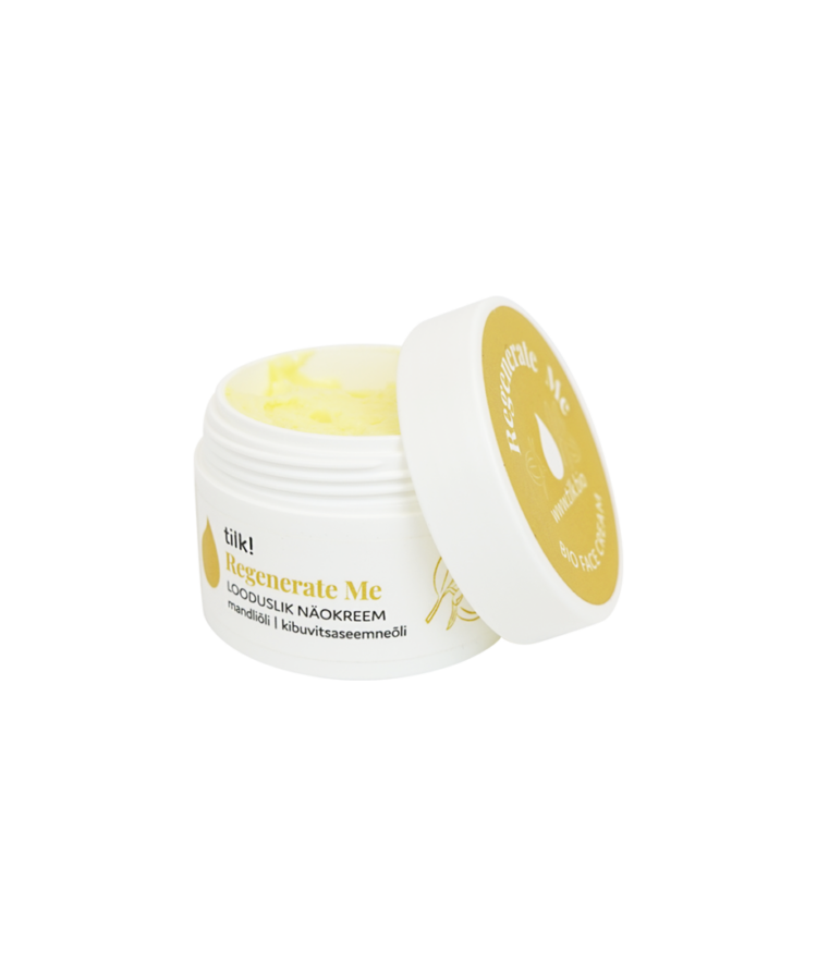 Regenerate Me Face Cream with Carrot Oil for Normal and Combination Skin, 50ml - Image 3