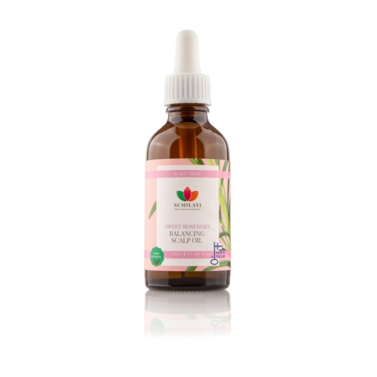 Sweet Rosemary Balancing Scalp Oil, 50ml - Image 3