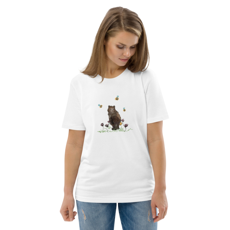 Women`s Organic T-shirt "Bear" - Image 3