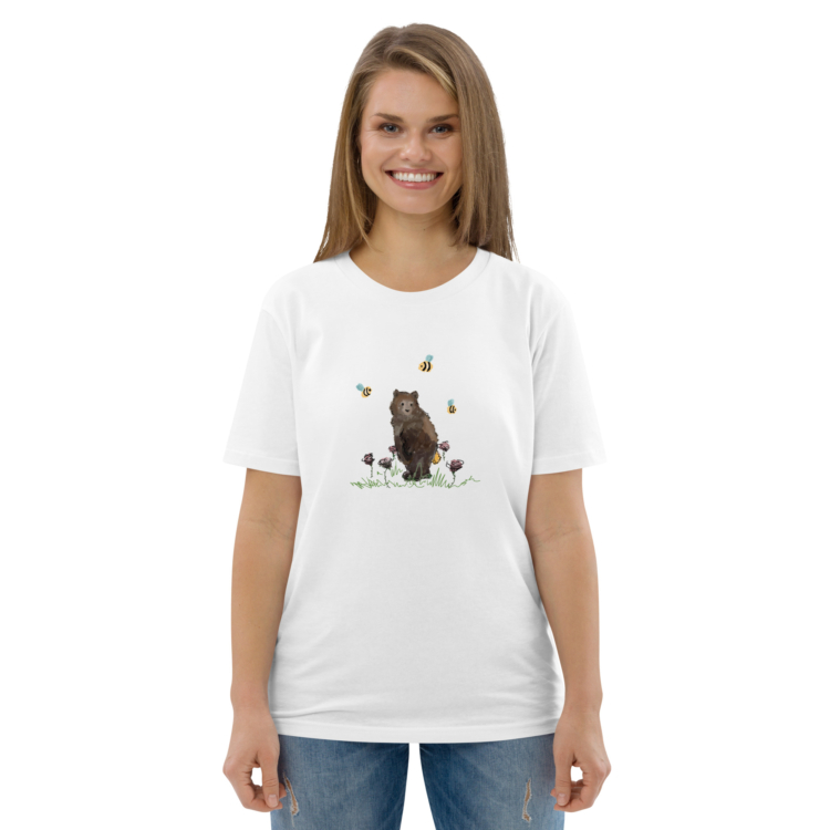 Women`s Organic T-shirt "Bear" - Image 4