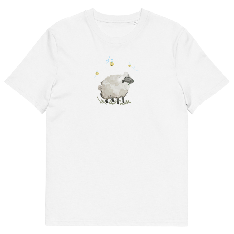 Women`s Organic T-shirt "Sheep"