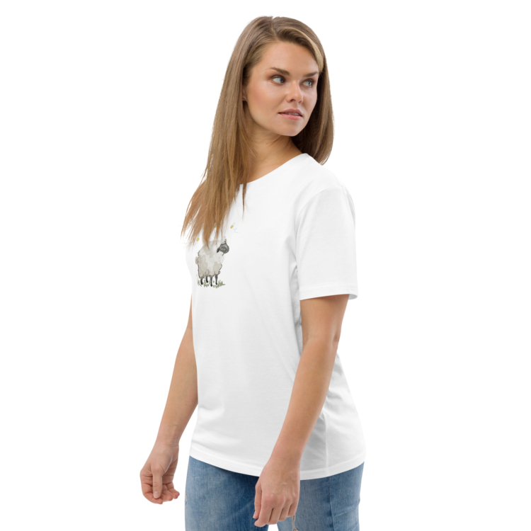 Women`s Organic T-shirt "Sheep" - Image 3