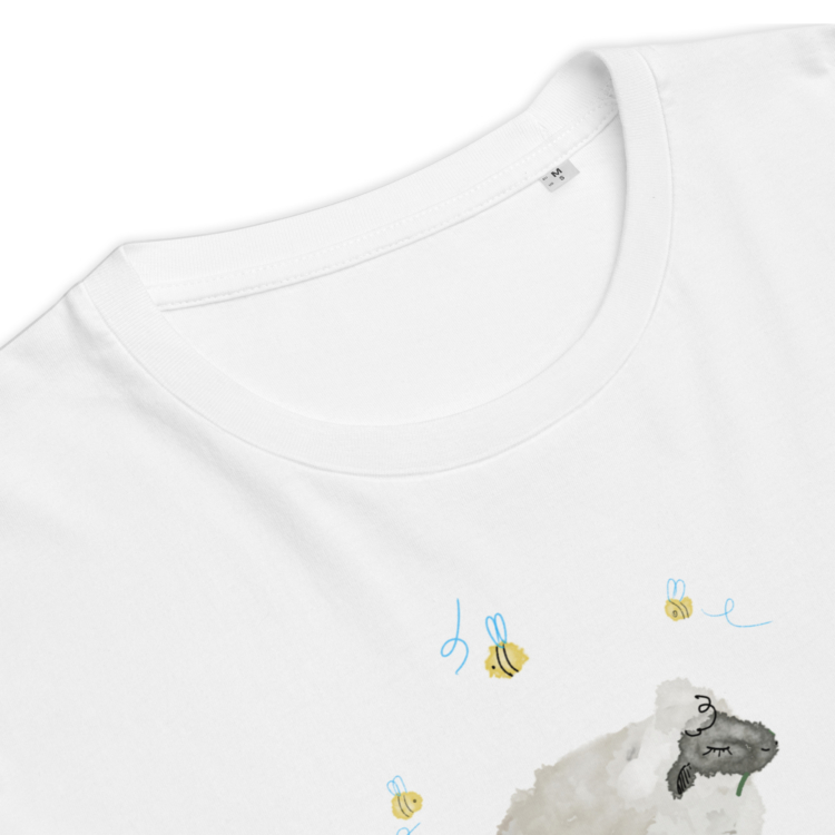 Women`s Organic T-shirt "Sheep" - Image 5