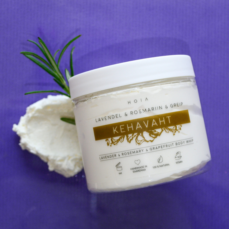 Whipped Body Butter Lavender & Grapefruit & Rosemary, 200ml