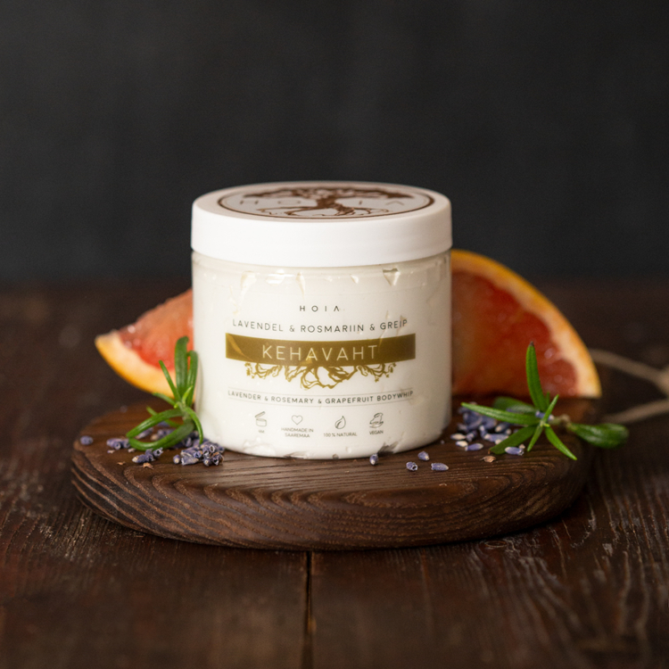 Whipped Body Butter Lavender & Grapefruit & Rosemary, 200ml - Image 2