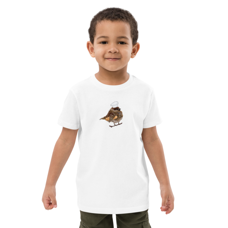 Kid`s Organic T-shirt "Sparrow" - Image 3