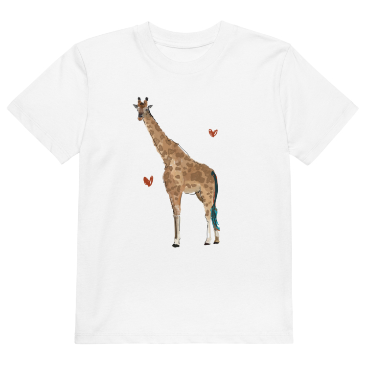 Kid`s Organic T-shirt "Giraffe"