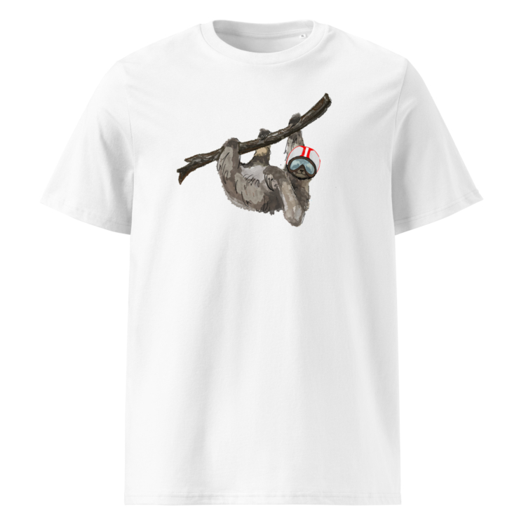 Women`s Organic T-shirt "Sloth" - Image 4