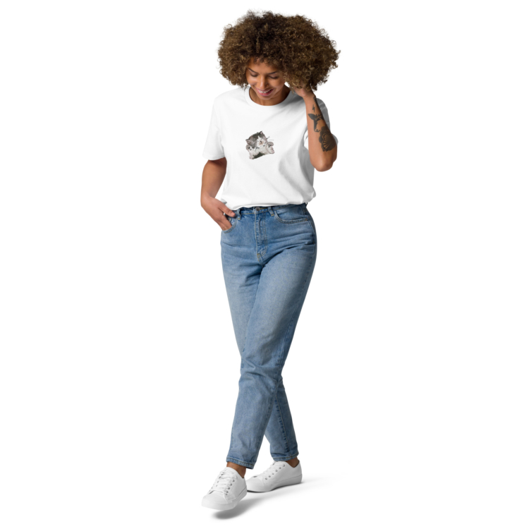 Women’s Organic T-shirt “Kitty”