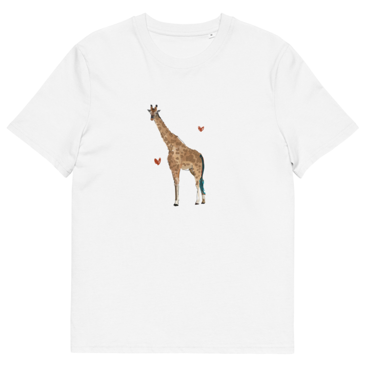 Women`s Organic T-shirt "Giraffe"