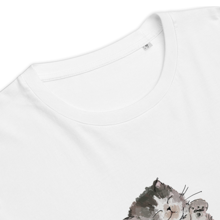 Women’s Organic T-shirt “Kitty” - Image 3