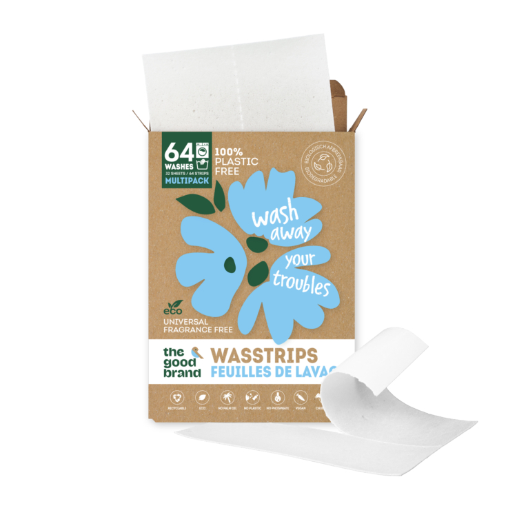 Laundry Sheets SCENT FREE 64pcs. - Image 2