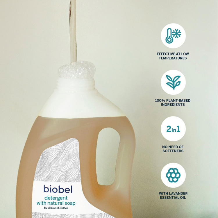 Liquid Detergent Biobel 1,5L - Image 2