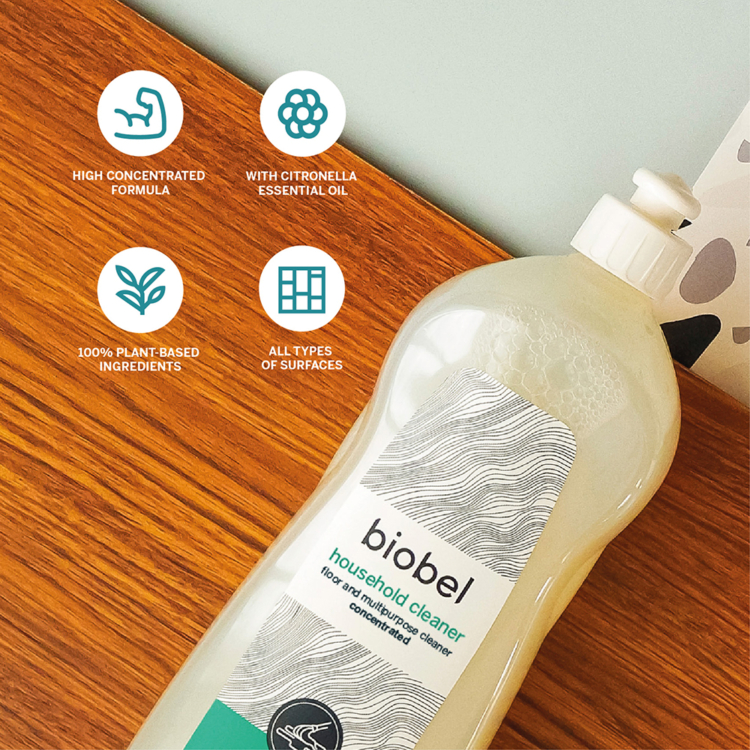 Household - floor cleaner Biobel 1L - Image 2