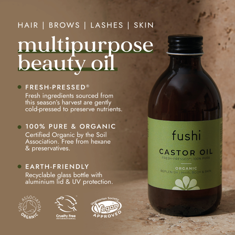 Organic Castor Oil 250ml - Image 3