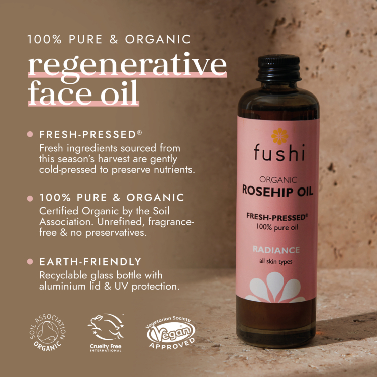 Organic Rosehip Oil 100ml - Image 3