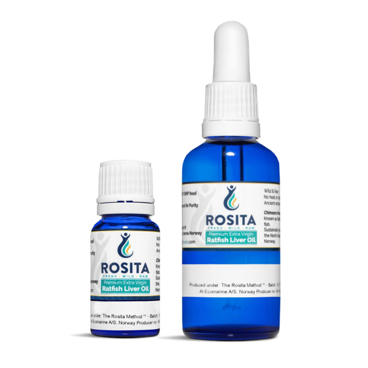 Rosita Extra-Virgin Ratfish Liver Oil – 10 ml