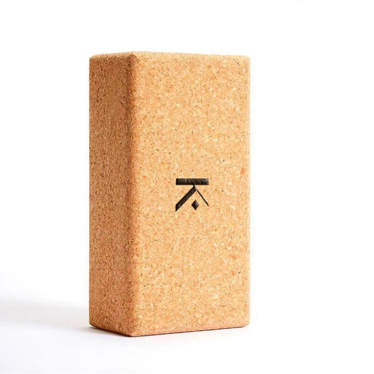 Natural Cork Yoga Brick - Image 2